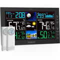 Weather Station Wireless Indoor Outdoor, Indoor Outdoor Thermometer Wireless by FOKEYDIRECT