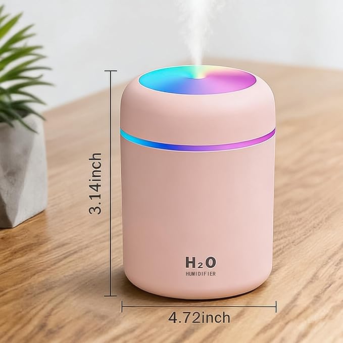 300ml USB Cool Mist Small Humidifier - Image 2