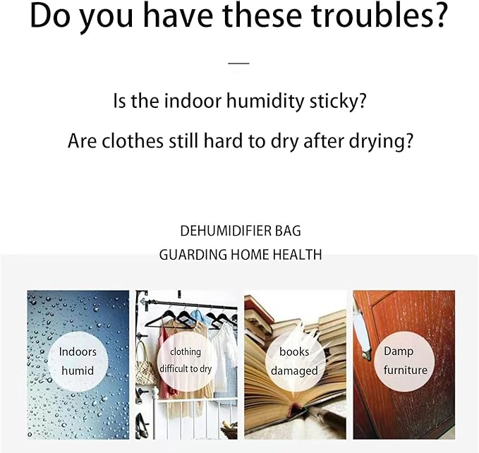 8 Pieces Dehumidifier Hanging Bags - Image 2