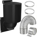 Dryer Vent Kit – 4 Inch Exterior Dryer Vent Cover by Raeflow