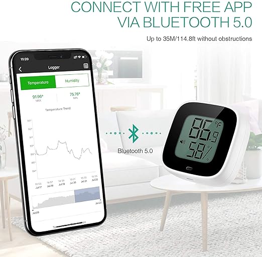 Wireless Thermometer Hygrometer - Image 2