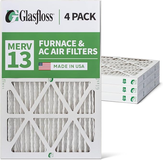 Glasfloss ZL 12x24x2 MERV 13 Pleated 2" Inch Air Filters - Image 5