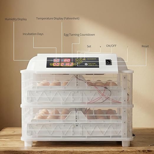 Winado Incubators for Hatching Eggs, 112 Egg Incubator - Image 7