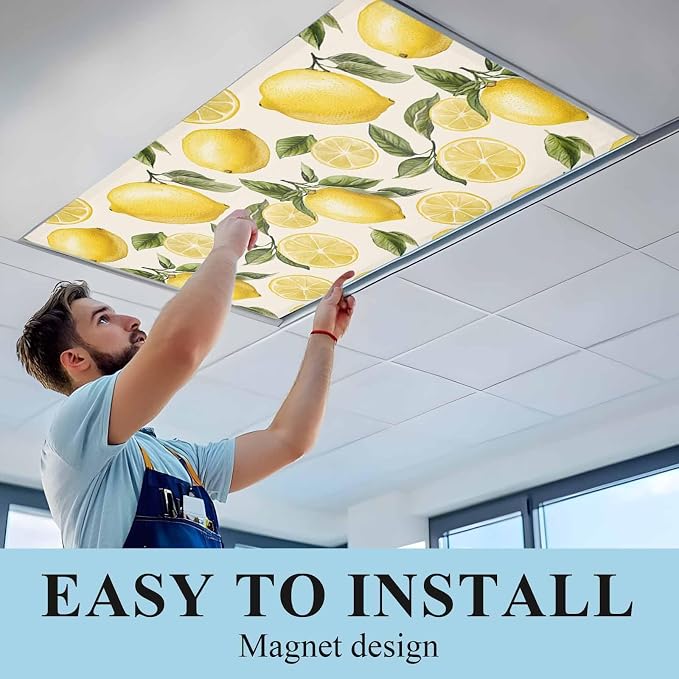 1 Pack Country Watercolor Fluorescent Light Covers - Image 2