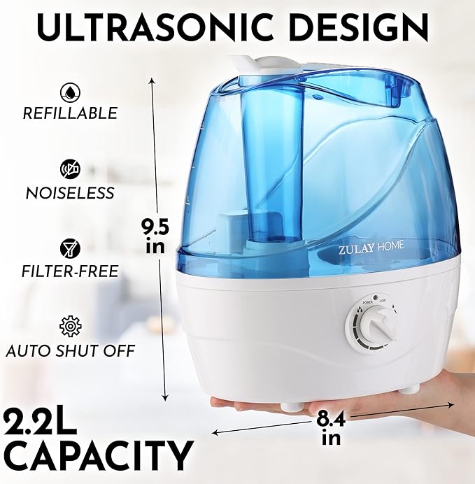 Zulay Cool Mist Humidifiers - Image 2