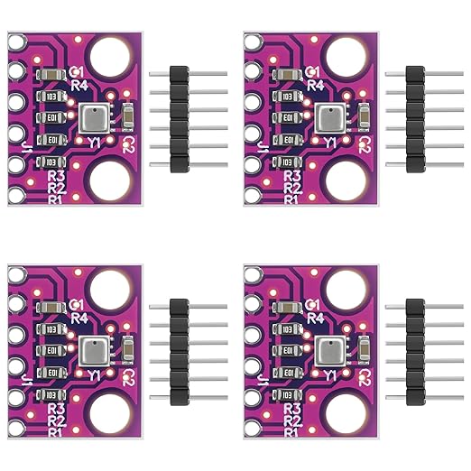 4pcs BME280 3.3V Sensor Module GY-BME280-3.3 Atmospheric Pressure Sensor by YELUFT