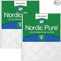 Nordic Pure 14x20x1 Poly Green MERV 6 AC Furnace Air Filters – Reduces Dust by NordicPure