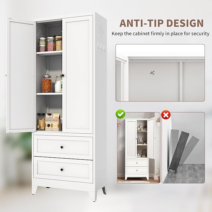 Kitchen Pantry Storage Cabinets - Image 7