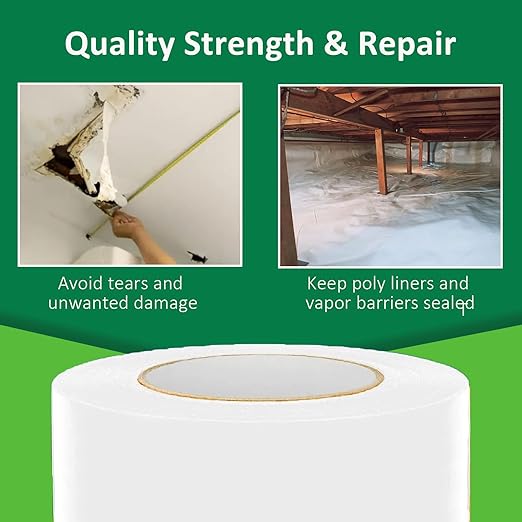 Vapor Barrier Tape, Moisture Barrier Seal and Seam, Insulation Tape - Image 5