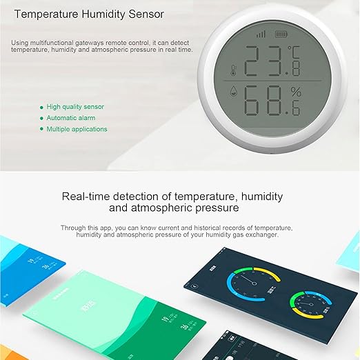 Temperature Humidity Sensor Wireless Zigbee Smart Home Monitoring Device - Image 9
