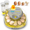 Incubator for Hatching Eggs-12 Egg Capacity, 2026 Newly Upraded Automatic Egg by IBKINXX