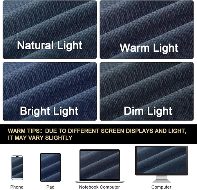 PrinceDeco 100% Blackout Curtains - Image 8