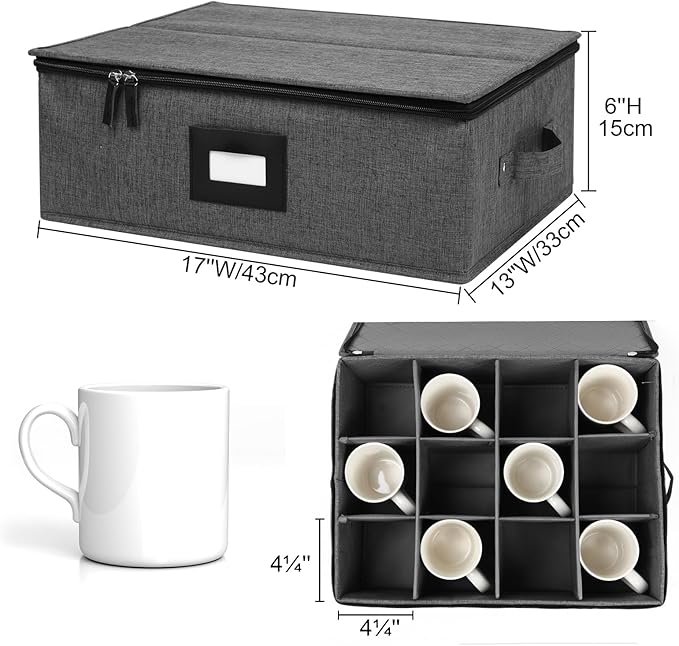 Mayniu Cup and Mug Storage Box 2Pack, China Storage Containers - Image 5