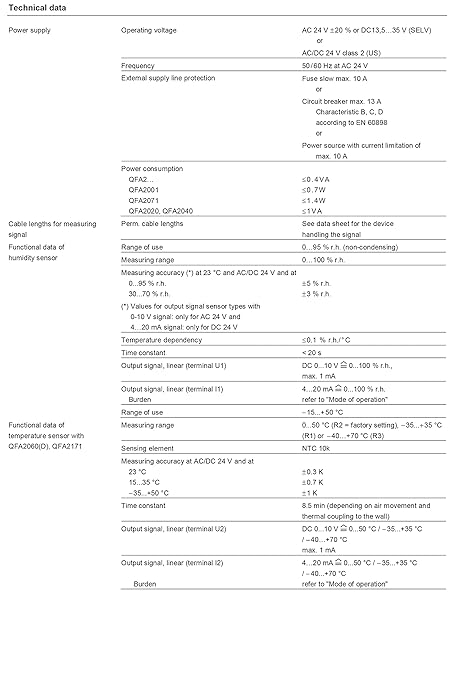 Wall & Duct Mount Temperature & Relative Humidity Room Sensor - Image 4