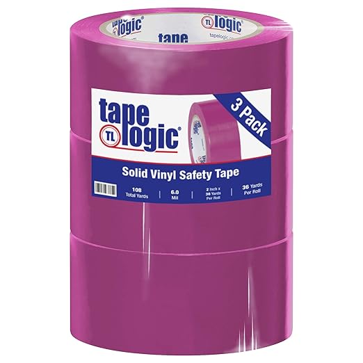 Aviditi Tape Logic Multipurpose Solid Vinyl Safety Tape, 2 Inch x 36 Yards by Aviditi