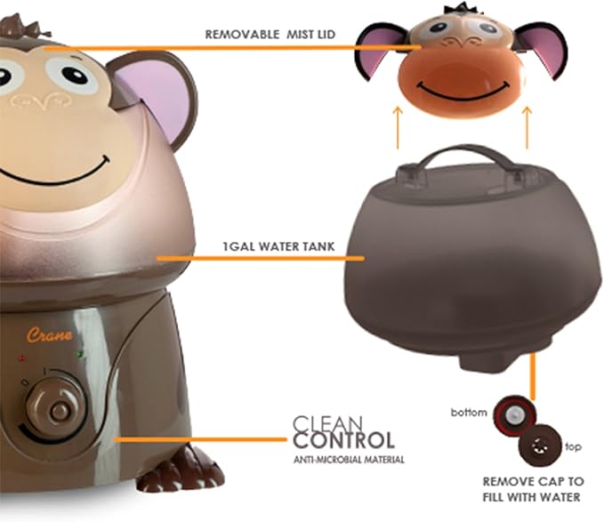 Crane Adorables Ultrasonic Humidifiers - Image 7