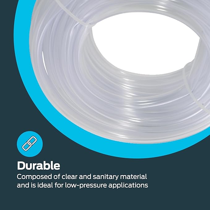 Eastman 1/2 Inch ID PVC Clear Vinyl Tubing, 50 Foot Length - Image 6