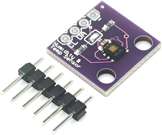 2pcs GY-213V-HDC1080 High-Precision Temperature Humidity Sensor Module Humidity - Image 2