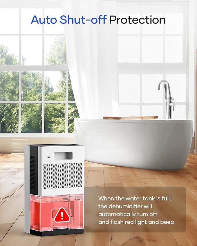 Dehumidifier, 95 OZ Water Tank Dehumidifiers - Image 6