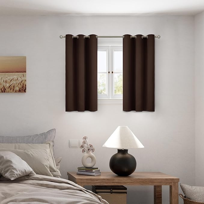 BGment Short 100% Blackout Curtains - Image 2