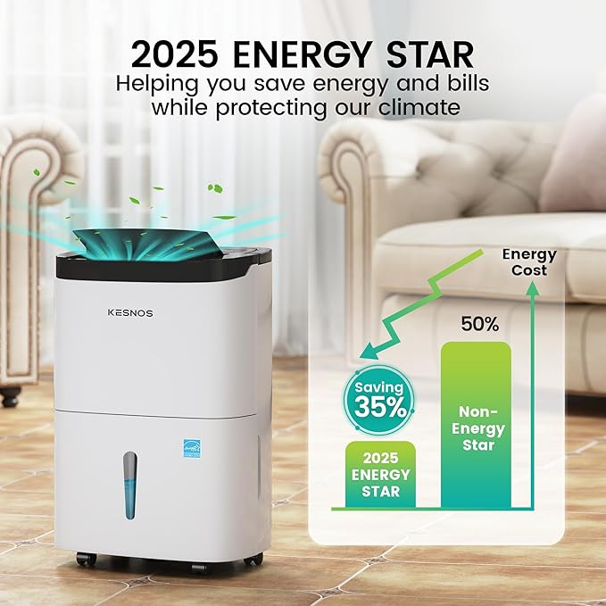 Kesnos 80 Pints Energy Star Dehumidifier - Image 2