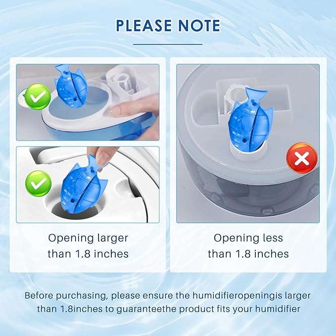12 Pack Humidifier Cleaning Fish, Humidifier Cleaner - Image 5