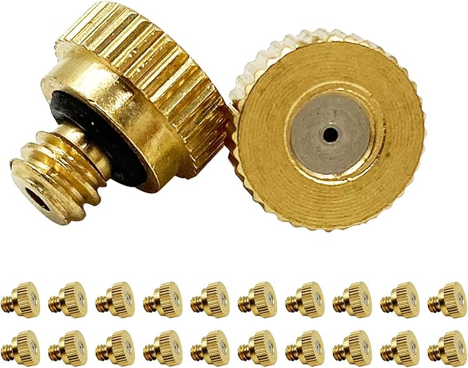 RuoFeng Mister Nozzles Brass For Outdoor Cooling System Low-Pressure Atomizer by RuoFeng