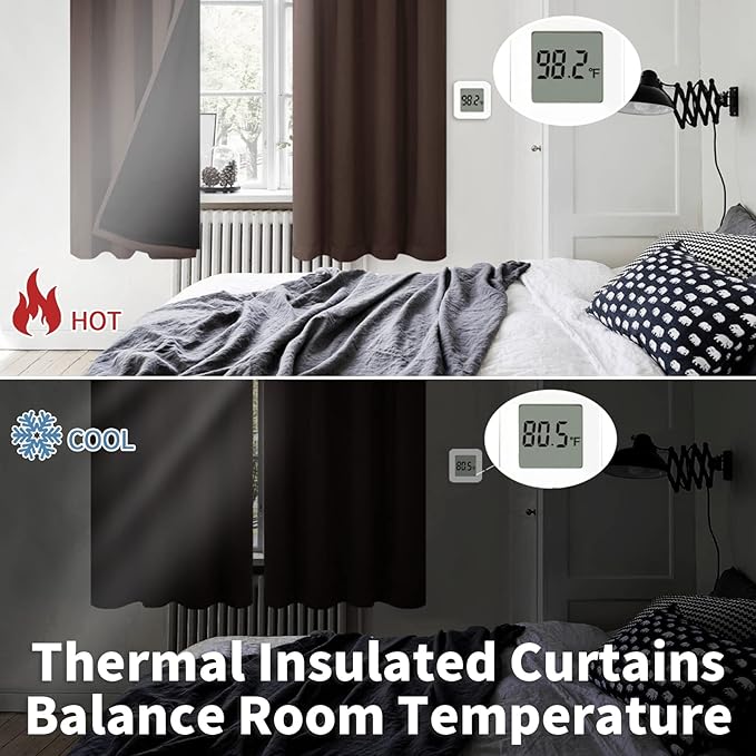 BGment 100% Blackout Curtains for Living Room 95 Inch Length, Extra Long Room - Image 4