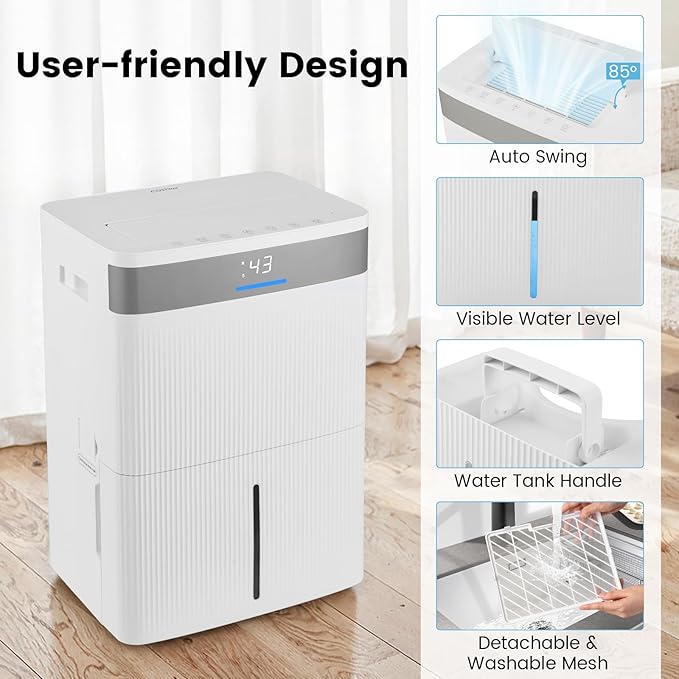 COSTWAY 5500 Sq.Ft Dehumidifier - Image 7