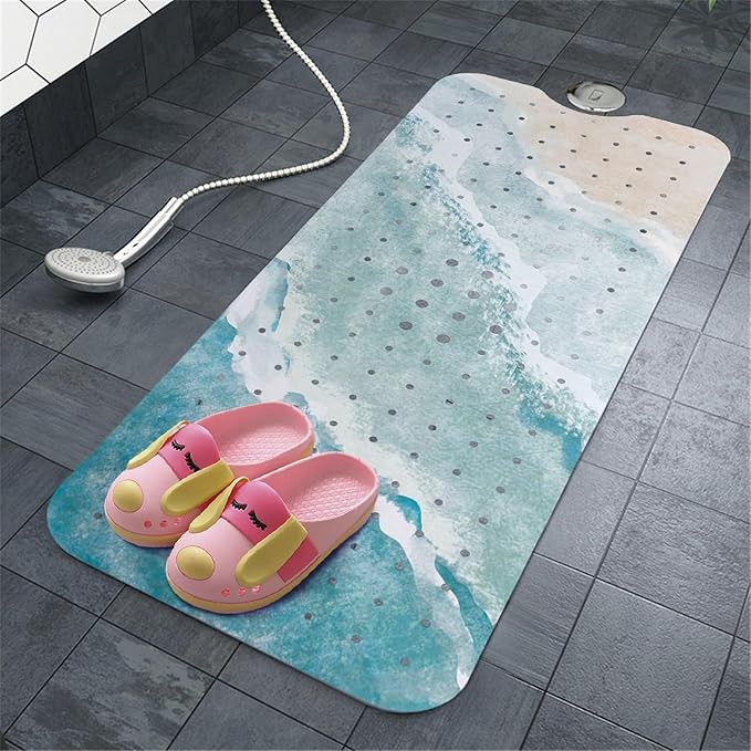 Beach Bathtub Mat Non Slip, Baby Bath Mat - Image 7