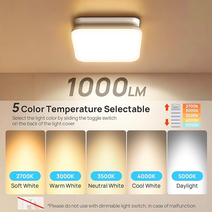 Consciot Bathroom Exhaust Fan - Image 3