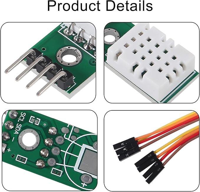 6pcs SHTC3 high-Precision Digital Temperature and Humidity Sensor Measurement - Image 3