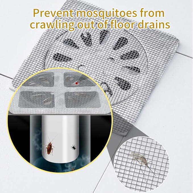 Disposable Hair Drain Stickers, 2025 Upgraded Disposable Floor Drain Filter - Image 6
