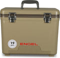 Engel 19qt Leak-Proof, Air Tight, Drybox Cooler and Small Hard Shell Lunchbox by ENGEL
