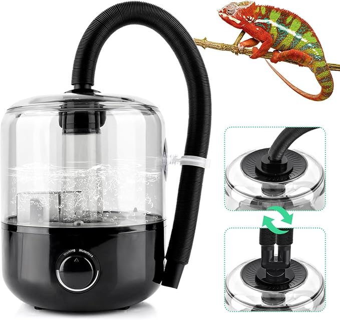 Reptile Humidifier Fogger, 3L Visible Tank Reptile Miste-r - Image 2