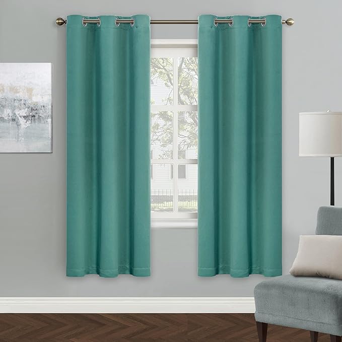 MYSKY HOME Blackout Curtains Doorway Closet Curtains - Image 7