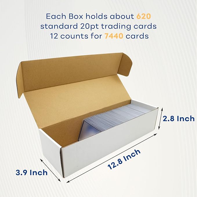 Trading Card Storage Box with 40 Dividers, Mtg Card Storage, Cardboard Trading - Image 2