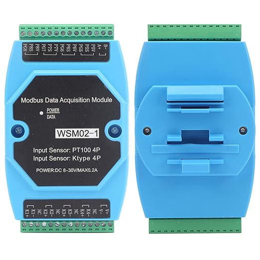 Temperature Data Acquisition Module 4PT100 4KType WSM02 1 Industrial Grade High - Image 3