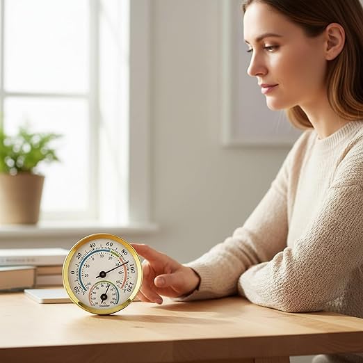 Mini Analog Hygrometer Thermometer - Image 6