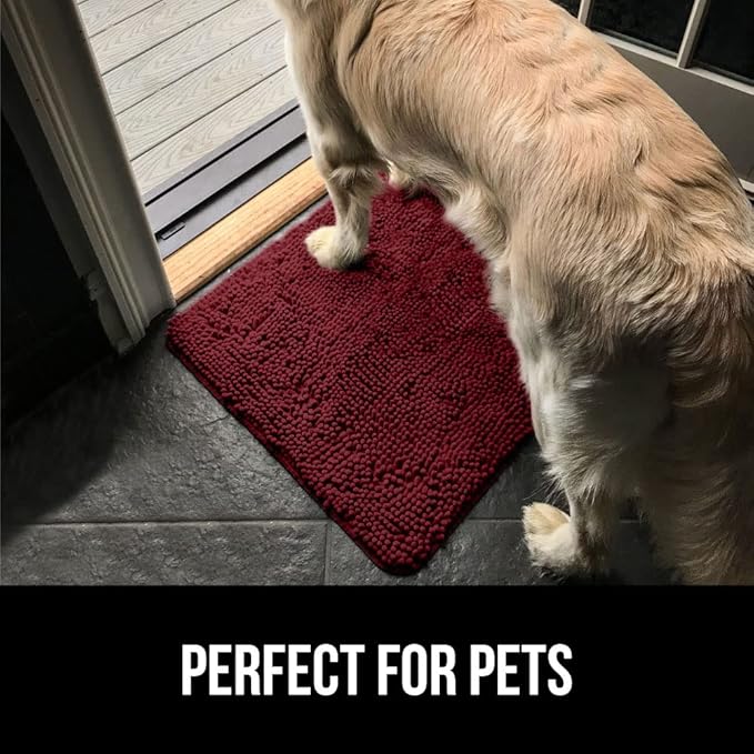 GORILLA GRIP SOAKSTOPPER Dog Door Mat, 48x30 Machine Washable Rug Absorbent - Image 7