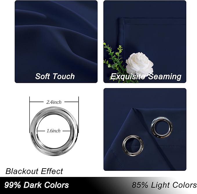 Hiasan Sliding Glass Door Blackout Curtains - Image 2