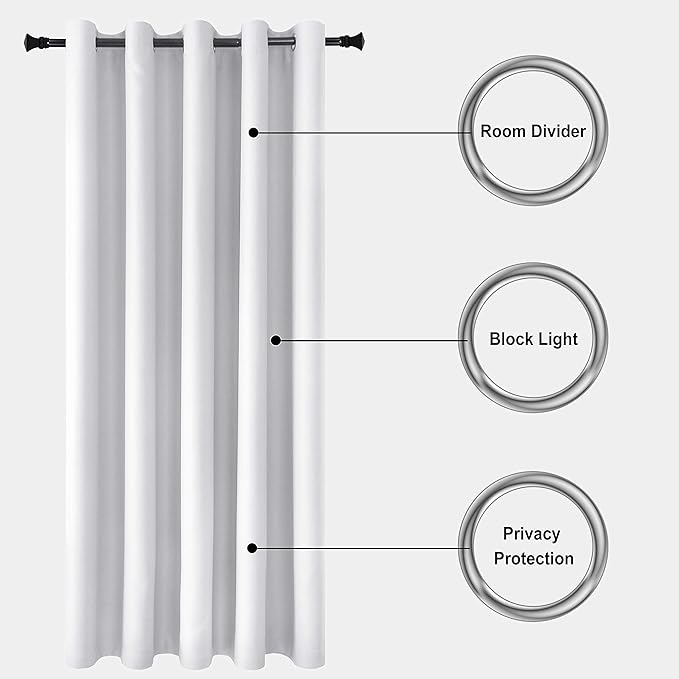 DWCN Room Divider Curtain - Image 4