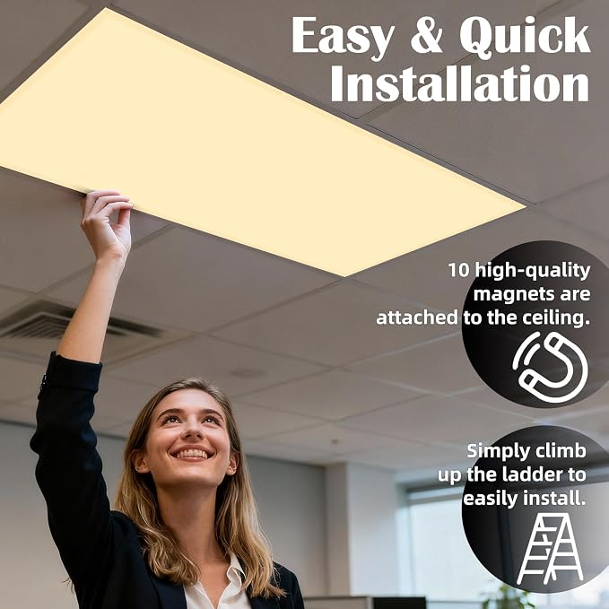 ANGSYLTH 8 Pcs Fluorescent Light Covers - Image 3
