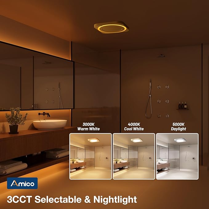 Amico Bathroom Exhaust Fan - Image 3