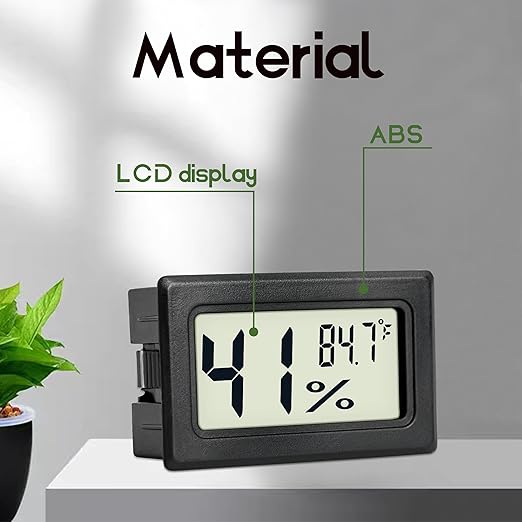 Indoor Hygrometer Thermometers 3 Pack Humidity Meters Gauge Mini Digital - Image 5