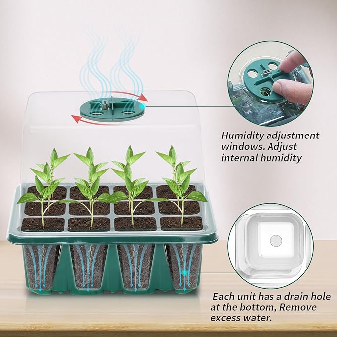 Seed Starter Tray, Seedling Starter Trays - Image 3