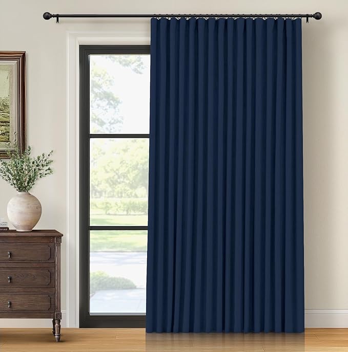 INOVADAY Thermal Sliding Door Curtains 100% Blackout Curtains by INOVADAY