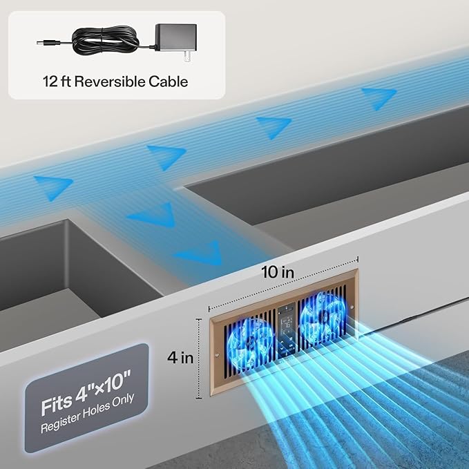 VIVOSUN Quiet Register Booster Fan - Image 7