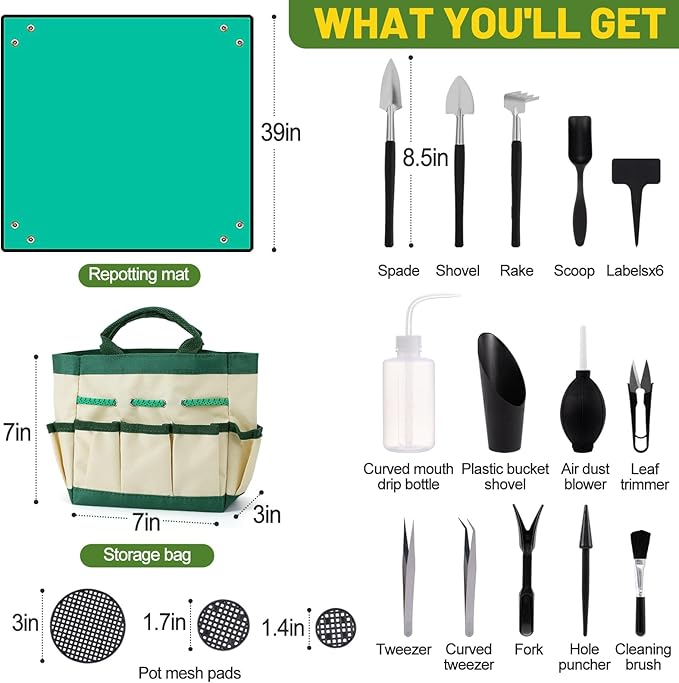 44pcs Small Gardening Tools Gifts - Image 6
