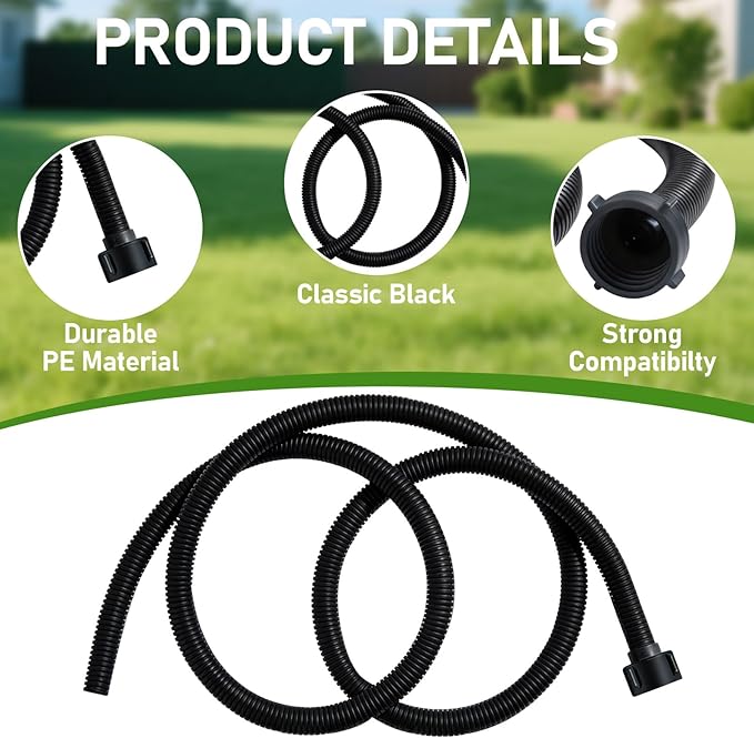 Dehumidifier Drain Hose 3/4 Inches FHT Connection - Image 3